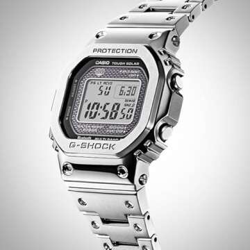 Casio GMWB5000D-1 Smartwatch: Durable & Solar-Powered