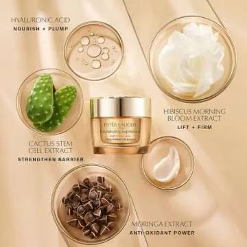 Estée Lauder Revitalizing Supreme+ Youth Power Cream Moisturizer with Hyaluronic Acid & Peptides, Anti Aging, 1 Ounce