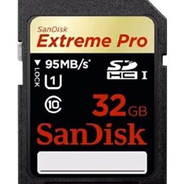 SanDisk Extreme PRO 32GB up to 95MB/s UHS-I/U3 SDHC Flash Memory Card - SDSDXPA-032G-X46