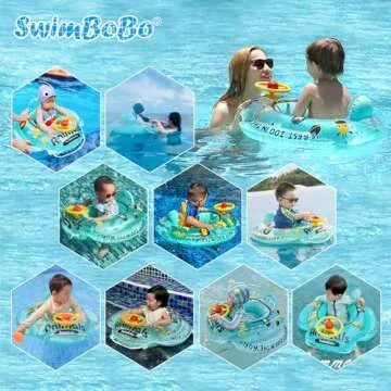 Swimbobo Inflatable Toddler Pool Float for Kids