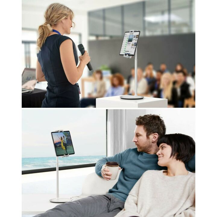 SAIJI Adjustable 360° Tablet Stand for iPad & Phones