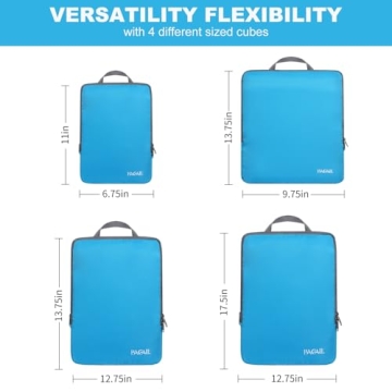 BAGAIL Compression Packing Cubes - Expand Your Packing