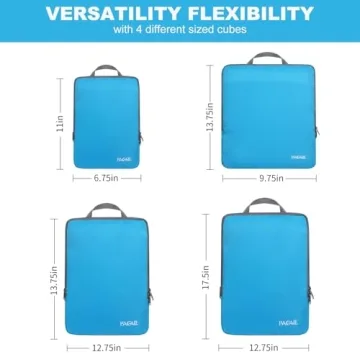 BAGAIL Compression Packing Cubes - Expand Your Packing