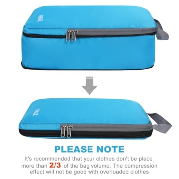 BAGAIL Compression Packing Cubes - Expand Your Packing