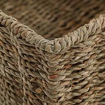 Stylish HOONEX Wicker Baskets for Organized Living