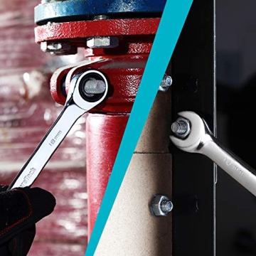 DURATECH 22-Piece Ratcheting Wrench Set for All Repairs