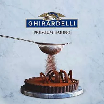 Ghirardelli Unsweetened Cocoa Powder Pouch 8 Ounce (Pack of 3) with Limited Edition Measuring Spoon