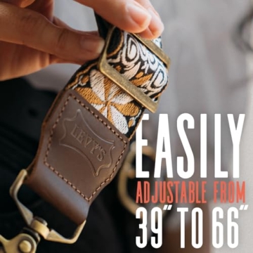 Levy's Leathers Durable Adjustable Purse Bag Strap