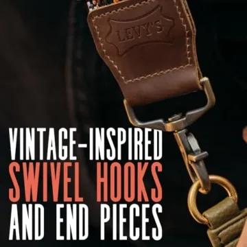 Levy's Leathers Durable Adjustable Purse Bag Strap