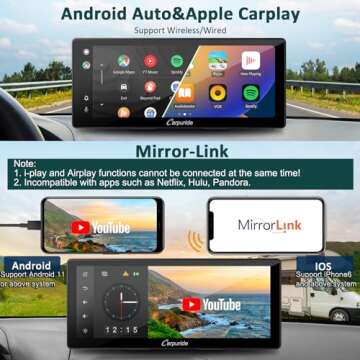 2024 Carpuride W103 Pro Portable Carplay Touchscreen Stereo