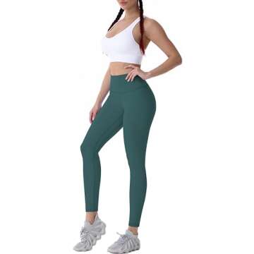 Sunzel Women's Workout Leggings - Soft, Squat Proof, Stylish