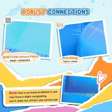 Outsunny 5-in-1 Kids Bounce House with Slide & Pool