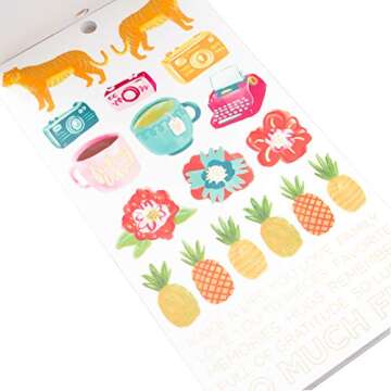 American Crafts Amy Tangerine 30 Sheet Sticker Book
