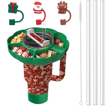 BamHome Combo Snack Bowl Set for 40oz Stanley Cup