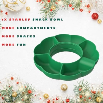 BamHome Combo Snack Bowl Set for 40oz Stanley Cup