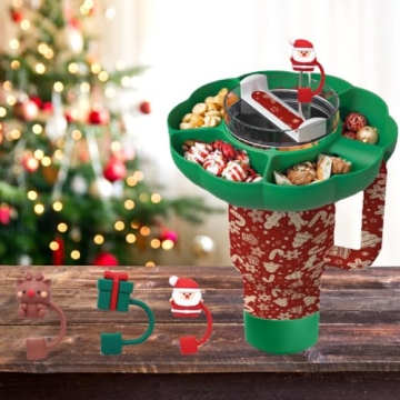 BamHome Combo Snack Bowl Set for 40oz Stanley Cup