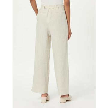 Chic Relaxed Linen Trousers for Stylish Women