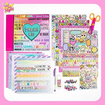 Just My Style Ultimate Scrapbook - Personalize & Create a 40-Page Keepsake!