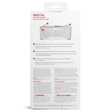 Munchkin High 'n Dry Corner Bath Toy Organizer - Grey