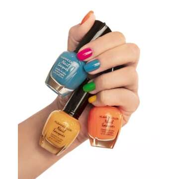 Kleancolor NEON COLORS 12 FULL COLLECTION SET NAIL POLISH LACQUER