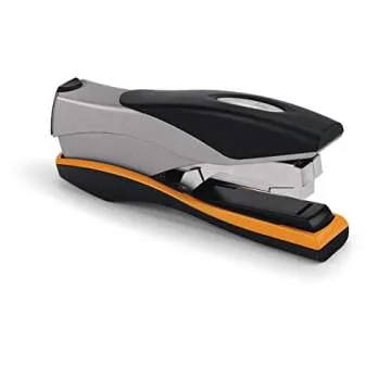 Swingline Stapler, 40 Sheet Capacity, Optima 40, Jam Free, Reduced Effort, Soft Grip, Metal, Orange ...