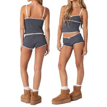 SOOKABEILA Floral Cami Set - Stylish Women's Sleepwear