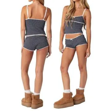 SOOKABEILA Floral Cami Set - Stylish Women's Sleepwear