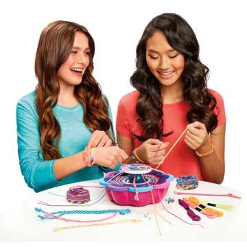 Cra-Z-Art Shimmer & Sparkle Bracelet Maker for Kids