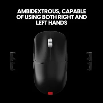 Pulsar Gaming Gears X2A eS Wireless Gaming Mouse - Ambidextrous, OLED Display, PAW3395 Sensor