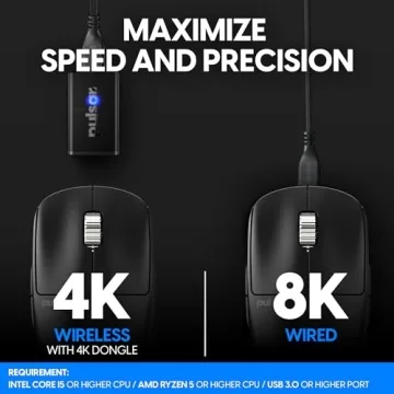 Pulsar X2A eS Wireless Gaming Mouse with OLED Display