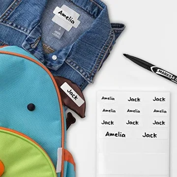 Avery No-Iron Fabric Labels for Easy Organization and Labeling