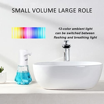 Automatic Foaming Soap Dispenser with Sensor and Lights