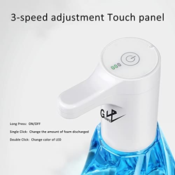 Automatic Foaming Soap Dispenser with Sensor and Lights