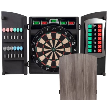 Arachnid Cricket Maxx 4.0 Electronic Dartboard Set with 37 Games