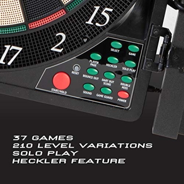 Arachnid Cricket Maxx 4.0 Electronic Dartboard Set with 37 Games