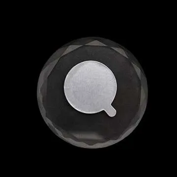 NXWVPC 600 Pcs 2.5cm Disposable Eyelash Glue Holder Pallet Sticker Paper Eyelash Extension Glue Pad Stand On Eyelash Jade Stone Cosmetic Makeup Tool