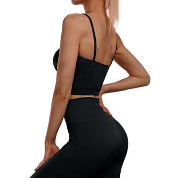 Sportneer Women's Regular Y Vest Black