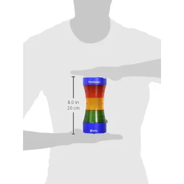 Learning Resources Time Tracker Visual Timer & Clock - 1 Piece, Classroom Tracker, Alarm Clock, Light Up Timer for Classroom, Visual Tracker
