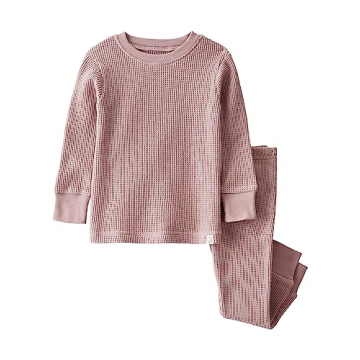 little planet by carter's unisex-baby Baby and Toddler 2-piece Pajamas made with Organic Cotton, Waf...