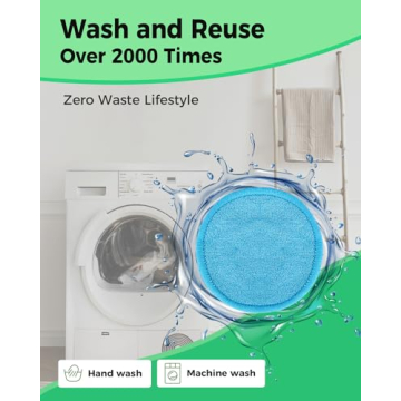 Eco-Friendly Reusable Makeup Remover Pads for All Skin Types