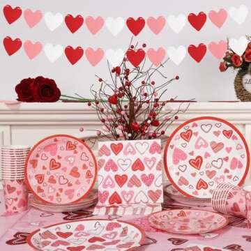 Arosche Valentine's Day Decorations for Parties & Events