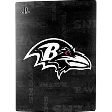 Skinit Decal Gaming Skin Compatible with PS5 Digital Edition Bundle - Officially Licensed NFL Baltim...