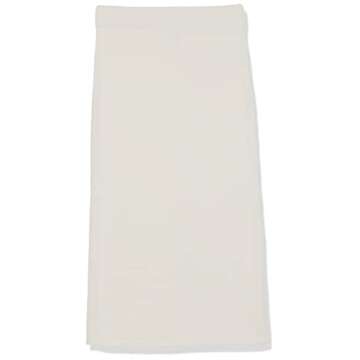 The Drop Women's Omari Cozy Sweater Skirt, Whisper White, XL