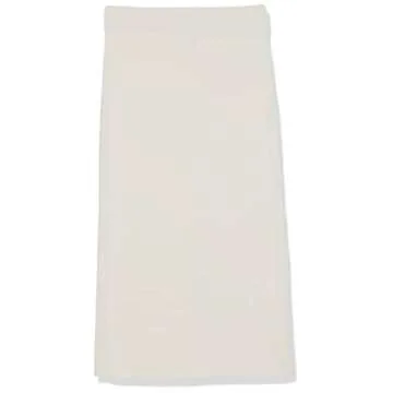 The Drop Women's Omari Cozy Sweater Skirt, Whisper White, XL