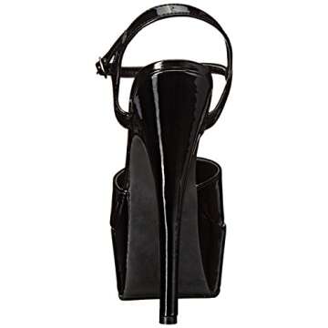 Ellie Shoes Women's 652-JULIET Stylish Black Sandals