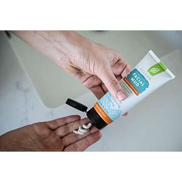 REDMOND Clay Facial Mud with Silver, 4 Ounce Tube (1 Pack)