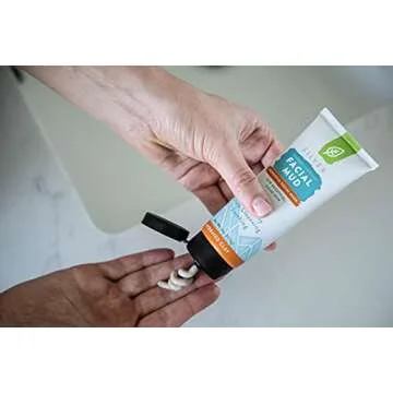 REDMOND Clay Facial Mud with Silver, 4 Ounce Tube (1 Pack)