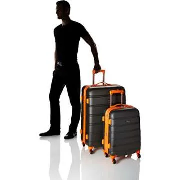 Rockland Hardside Spinner Luggage Set, Durable & Lightweight