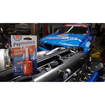 Permatex High Strength Removable Threadlocker Orange 10 ml