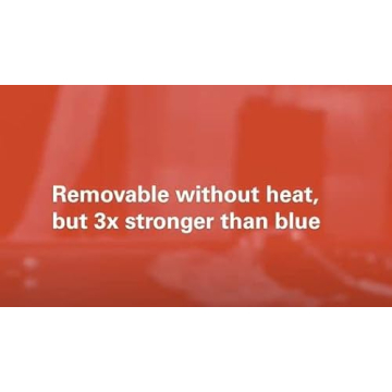 Permatex High Strength Removable Threadlocker Orange 10 ml